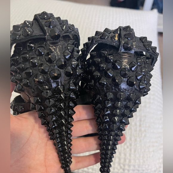 Givenchy Croc Spiked Gladiator Sandals EU 38.5 - Picture 5 of 10
